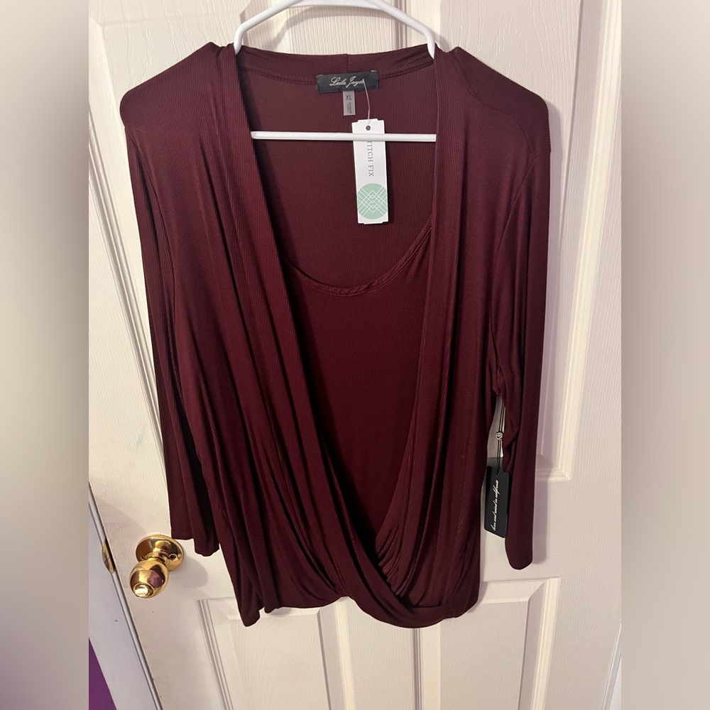 Maroon long sleeve